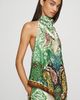 ALÉMAIS Florence Mock-Neck Halter Top - 1