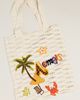 ALÉMAIS Island Cove 100% Cotton Crochet Tote Bag - 1