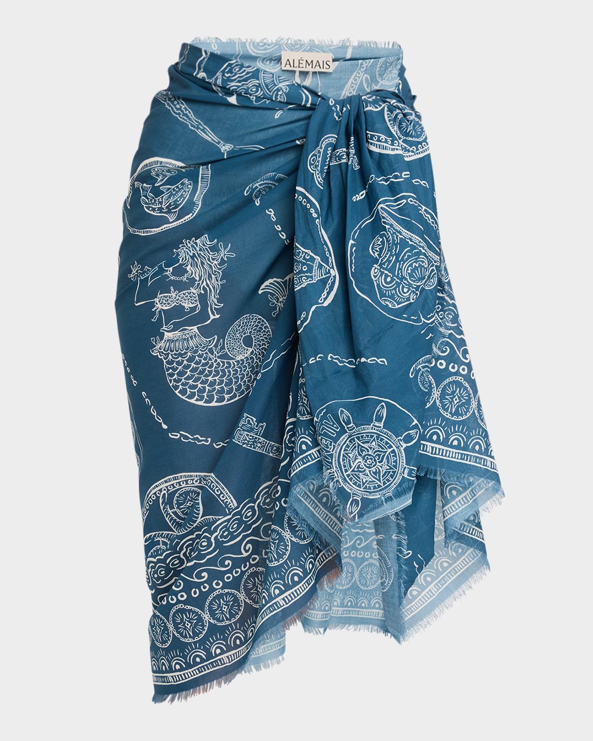 ALÉMAIS Lucky Cotton Pareo Coverup