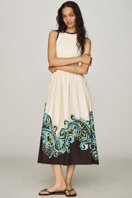 dresses for elegant ladies Floral Embroidered Strapless Button Down Mini Dress S main image 0