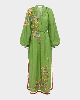 ALÉMAIS Phyllis Midi Dress