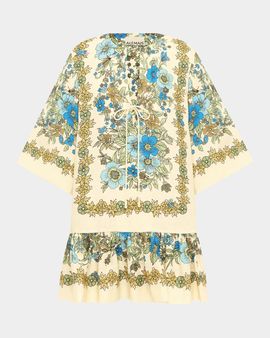 ALÉMAIS Sophia Drop-Waist Mini Dress
