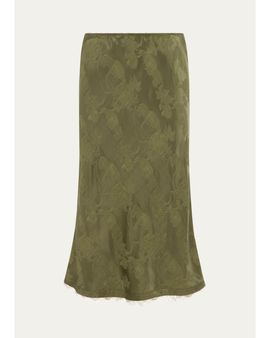 ALÉMAIS Winifred Bias Slip Skirt
