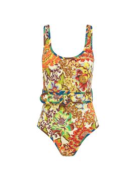 ALÉMAIS Women's Charlie Belted One-Piece Swimsuit