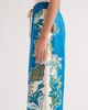 Alémais Women's Luda Floral Linen Wide-Leg Drawstring Pants - 5