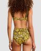 ALÉMAIS Women's Mona Floral Tie Bikini Top - 5