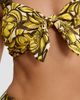 ALÉMAIS Women's Mona Floral Tie Bikini Top - 6