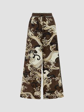 ALÉMAIS Women's Otis Wave Wide-Leg Pants