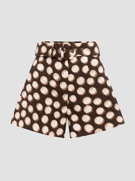 Alémais Women's Paula Corset Linen Shorts