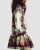 Alémais Women's Ruthie Printed Linen Drop-Waist Mini Shirtdress - 3