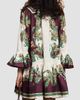Alémais Women's Ruthie Printed Linen Drop-Waist Mini Shirtdress - 4