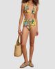 ALÉMAIS Women's Solstice Floral Halter Bikini Top - 2