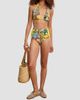ALÉMAIS Women's Solstice Floral High-Rise Bikini Bottom - 2
