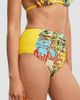 ALÉMAIS Women's Solstice Floral High-Rise Bikini Bottom - 4