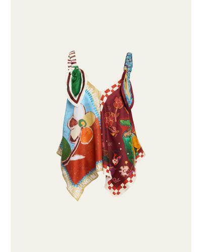 ALÉMAIS x Karlee Mackie Mlak Silk Twill Top