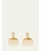 ALMASIKA Sagesse Vici Diamond Charm Earrings - 1