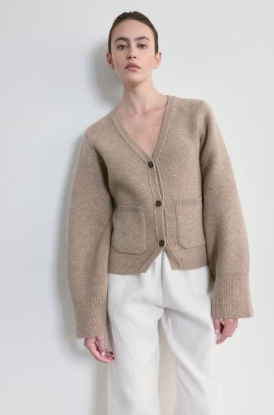 Almina Concept Almina Concept V Neck Cardigan