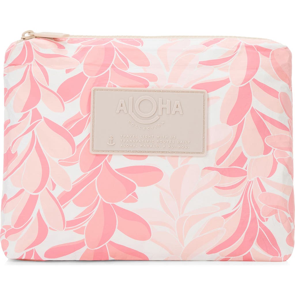 Aloha Collection Aloha Collection Small Lei Stand Water Resistant Tyvek® Zip Pouch