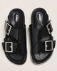 ALOHAS Alba Double Buckle Slide Sandals - 2