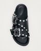 ALOHAS ALOHAS Alba Studs Leather Sandals in Black, Women's at Urban Outfitters - 3