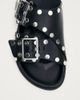 ALOHAS ALOHAS Alba Studs Leather Sandals in Black, Women's at Urban Outfitters - 4