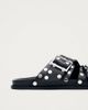 ALOHAS ALOHAS Alba Studs Leather Sandals in Black, Women's at Urban Outfitters - 5