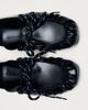 ALOHAS ALOHAS Aven Lace Leather Loafers in Black, Women's at Urban Outfitters - 4