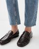 ALOHAS ALOHAS Aven Leather Loafers Vintage Effect Brown - 3