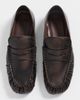 ALOHAS ALOHAS Aven Leather Loafers Vintage Effect Brown - 4