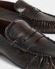 ALOHAS ALOHAS Aven Leather Loafers Vintage Effect Brown - 6
