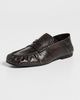 ALOHAS ALOHAS Aven Mule Leather Loafers Vintage Effect Brown - 2
