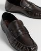 ALOHAS ALOHAS Aven Mule Leather Loafers Vintage Effect Brown - 5