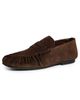 ALOHAS ALOHAS Aven Suede Loafers Suede Brown #1 - 1