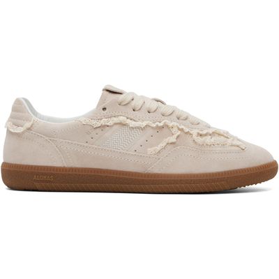 Alohas Alohas Beige Tb.490 Crochet Leather Sneakers