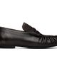 Alohas Alohas Brown Aven Vintage Effect Leather Loafers - 1