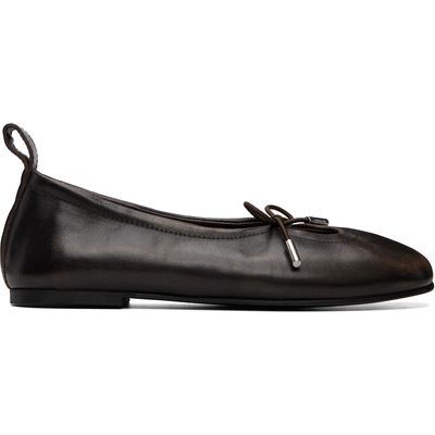 Alohas Alohas Brown Rosalind Vintage Effect Ballerina Flats