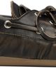 Alohas Alohas Brown Rowan Vintage Effect Leather Boat Shoes - 1