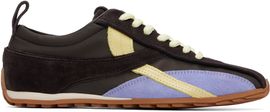 Alohas Alohas Brown Tb.304 Nylon Leather Sneakers