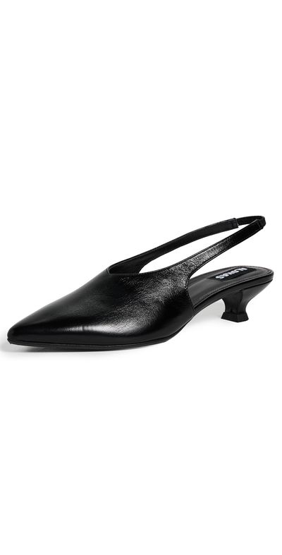 ALOHAS ALOHAS Eros Slingback Heels Black