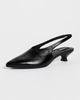 ALOHAS ALOHAS Eros Slingback Heels Black - 2