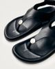 ALOHAS ALOHAS Harbor Leather Studded Thong Sandal in Black, Women's at Urban Outfitters - 1
