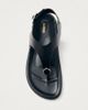 ALOHAS ALOHAS Harbor Leather Studded Thong Sandal in Black, Women's at Urban Outfitters - 4