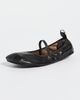 ALOHAS ALOHAS Naira Leather Ballet Flats Vintage Effect Brown - 2