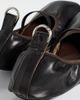 ALOHAS ALOHAS Naira Leather Ballet Flats Vintage Effect Brown - 6
