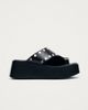 ALOHAS ALOHAS Nova Leather Sandals in Black, Women's at Urban Outfitters - 2