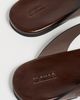ALOHAS ALOHAS Ola Rift Brown Leather Sandals Rift Brown - 4