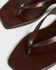 ALOHAS ALOHAS Ola Rift Brown Leather Sandals Rift Brown - 6