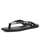 ALOHAS ALOHAS Ola Studs Black Leather Sandals Studs Black - 1