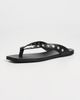 ALOHAS ALOHAS Ola Studs Black Leather Sandals Studs Black - 2