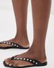 ALOHAS ALOHAS Ola Studs Black Leather Sandals Studs Black - 3